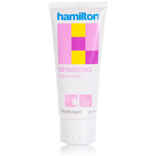 Hamilton Sensitive Cream SPF 50+, 50 g